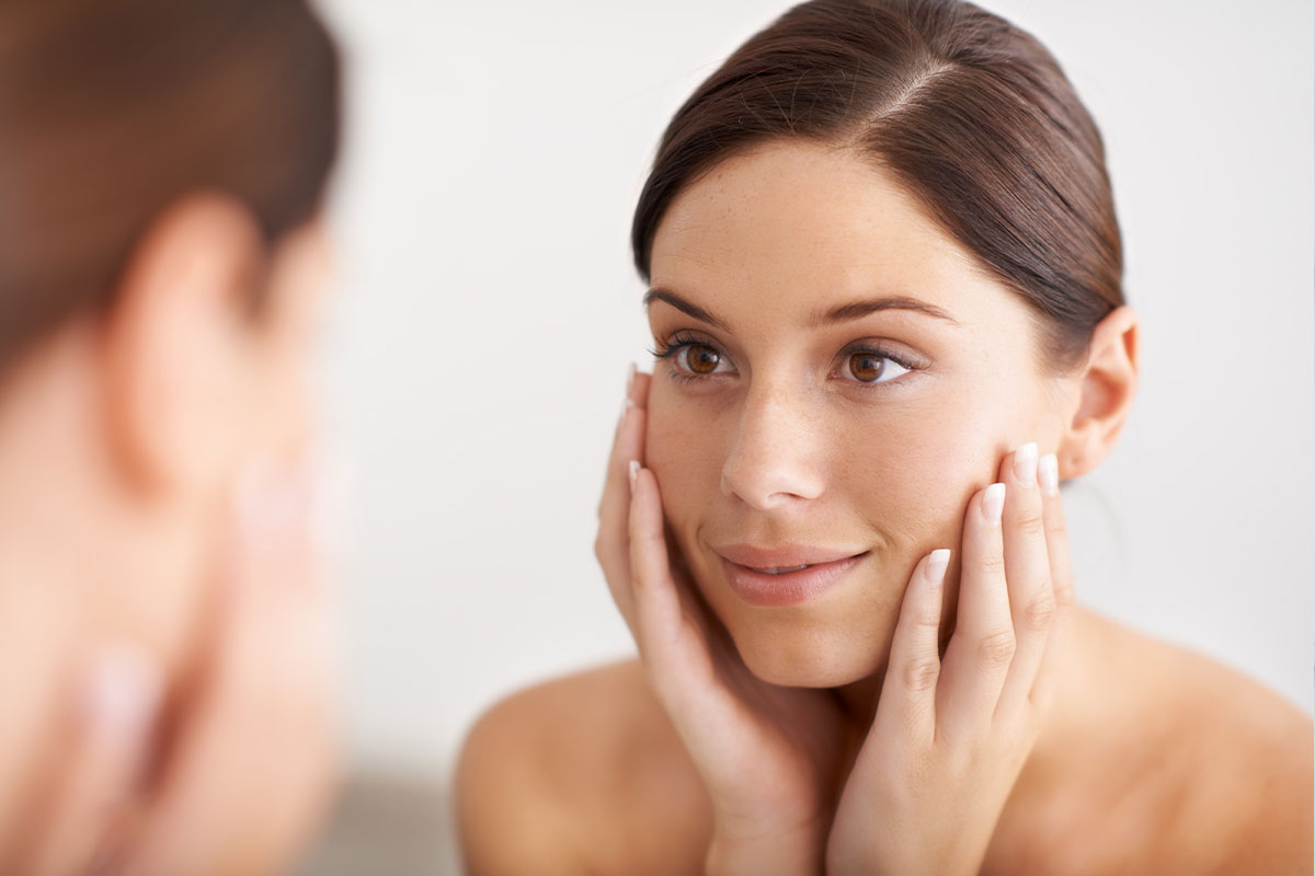 woman after Botox injections in Scottsdale